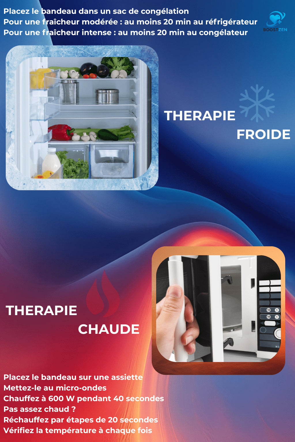 therapie froide frigo therapie chaude microonde